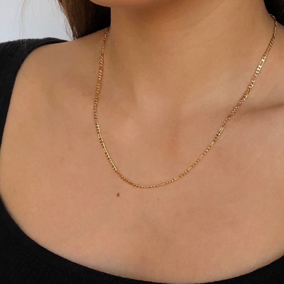 Baby Figaro Necklace | 24k Gold Filled - Picture 2 of 3